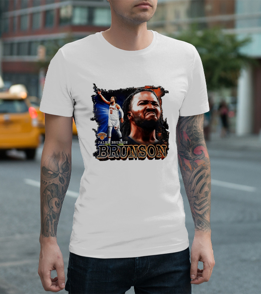 Jalen Brunson New York Knicks NBA Basketball Player Brunson Knicks T-Shirt