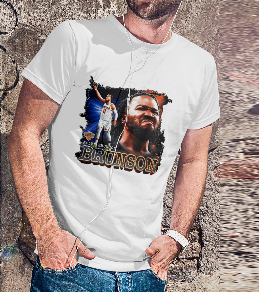 Jalen Brunson New York Knicks NBA Basketball Player Brunson Knicks T-Shirt