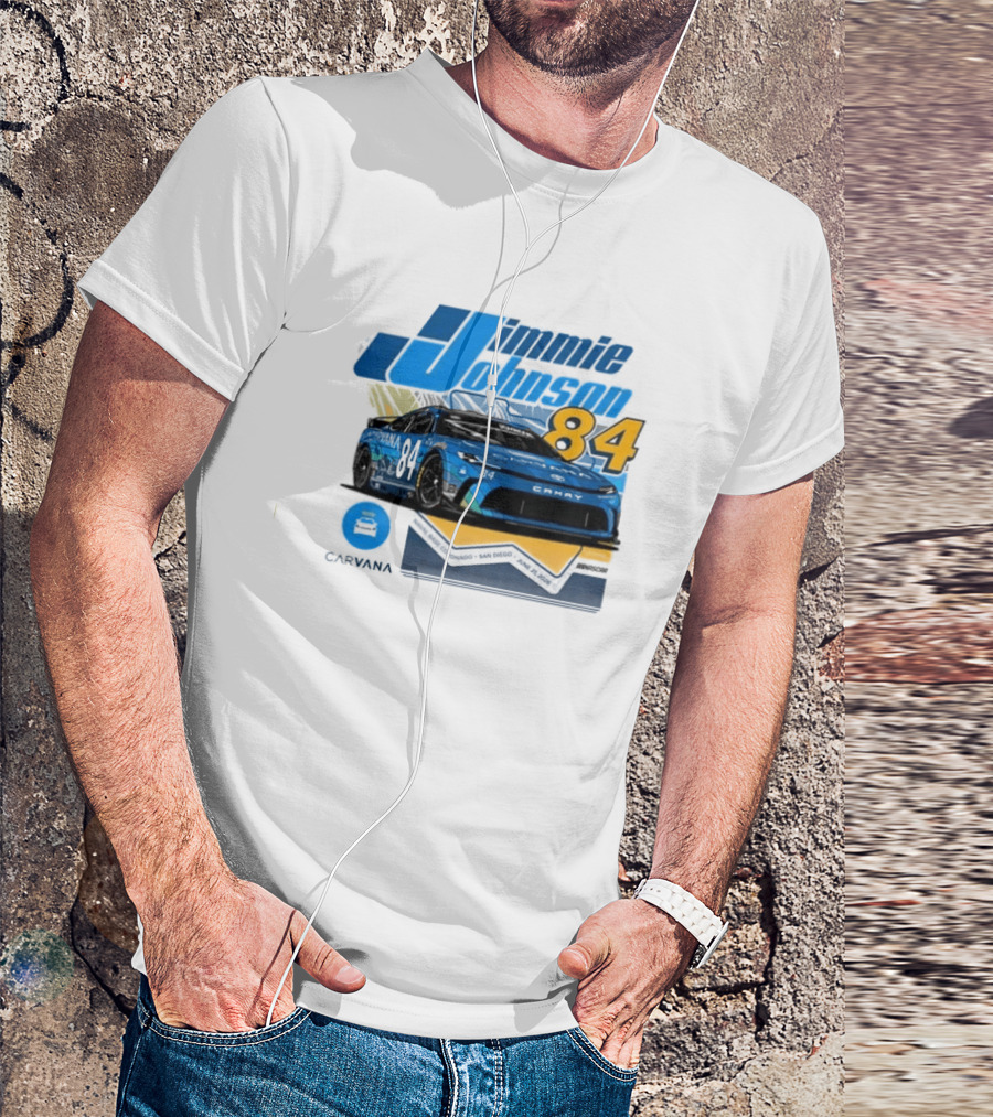 Jimmie Johnson 84 Carvana San Diego Paint Scheme 2026 T-Shirt
