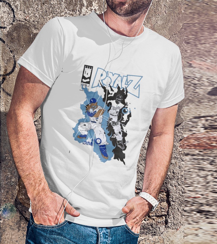 Kansas City Royals Dragon Balls Anime Crossover 2026 Carlos Estevez T-Shirt