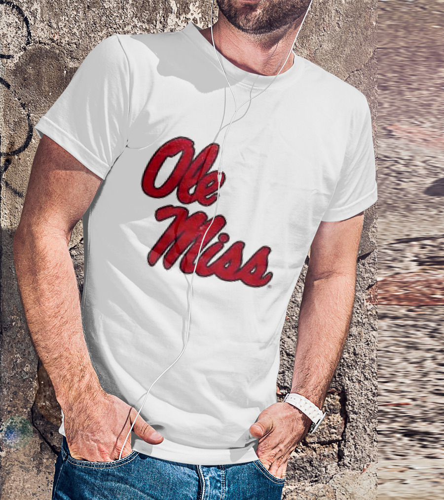 Grateful Dead Ole Miss Rebels Bears Collaboration 2 T-Shirt