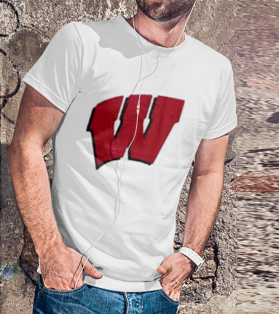 Grateful Dead Bears Wisconsin Badgers Collaboration T-Shirt