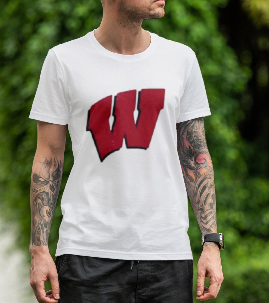 Grateful Dead Bears Wisconsin Badgers Collaboration T-Shirt