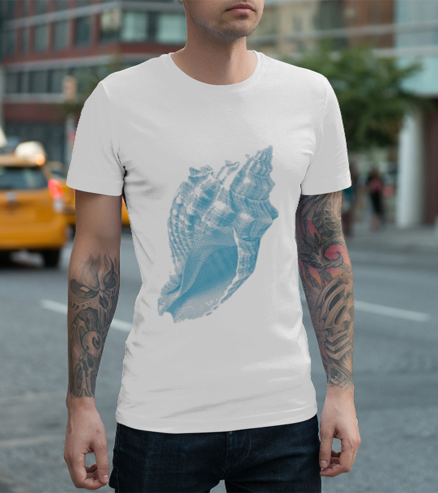Sonder Haus Ocean Blue Conch T-Shirt