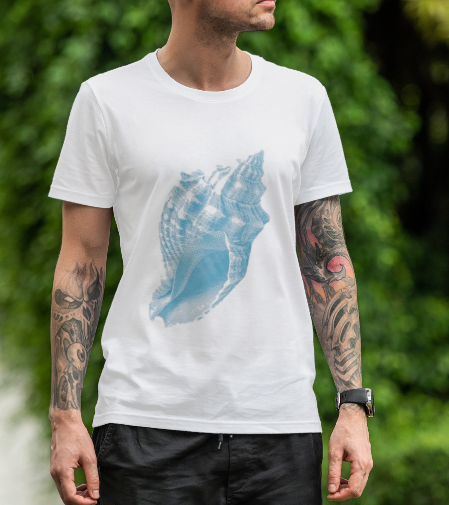 Sonder Haus Ocean Blue Conch T-Shirt