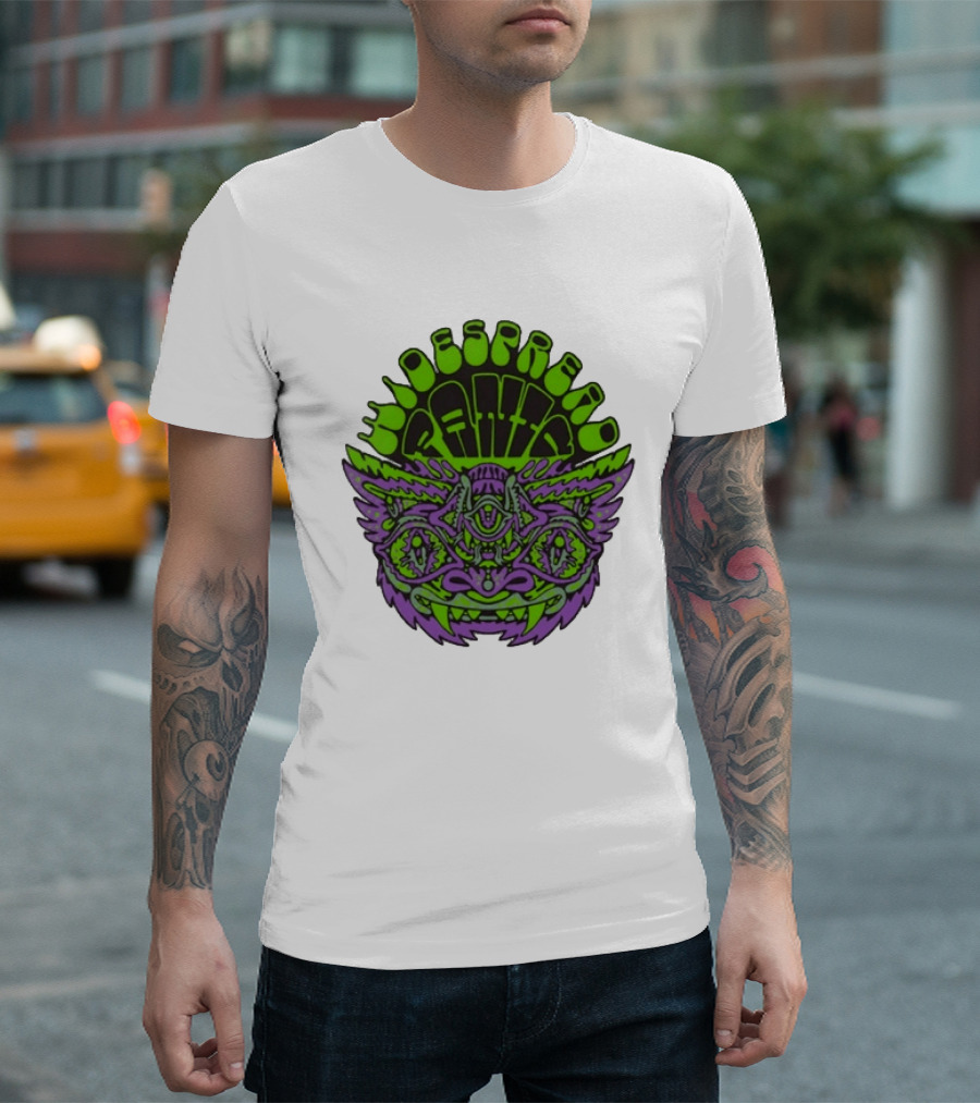 Widespread Panic Red Rocks Amphitheatre June 26 28 2026 Psychedelic Owl Totem T-Shirt
