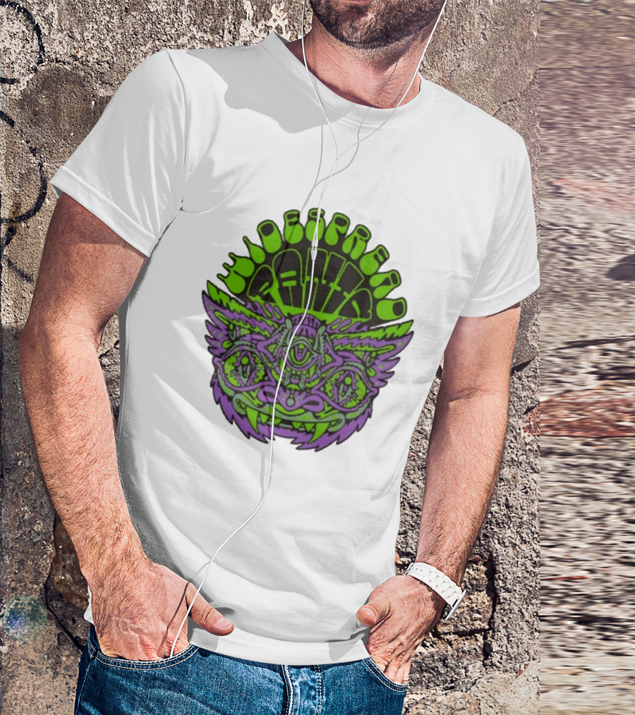 Widespread Panic Red Rocks Amphitheatre June 26 28 2026 Psychedelic Owl Totem T-Shirt