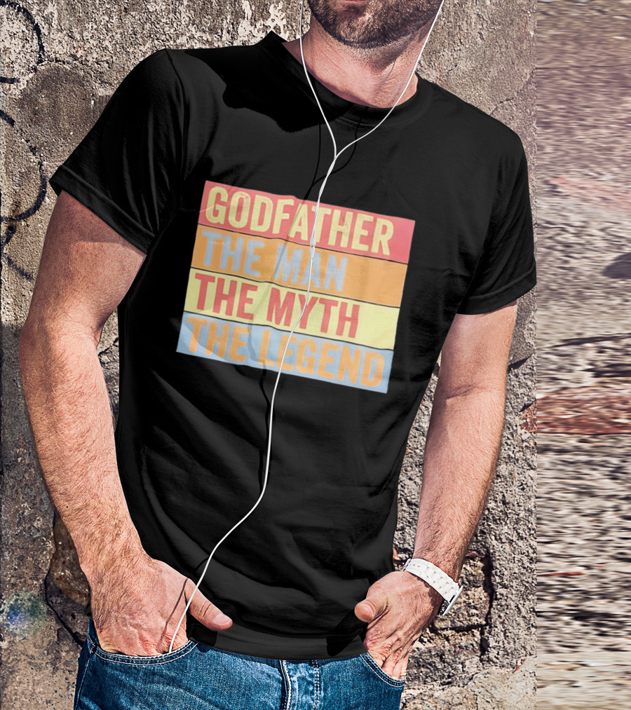 Godfather The Man The Myth The Legend T-Shirt