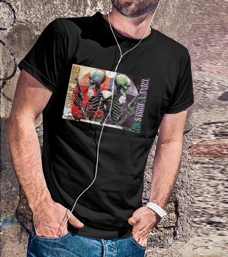 Guns N' Roses Amsterdam Ziggo Dome June 18 And 20 2026 Event T-Shirt
