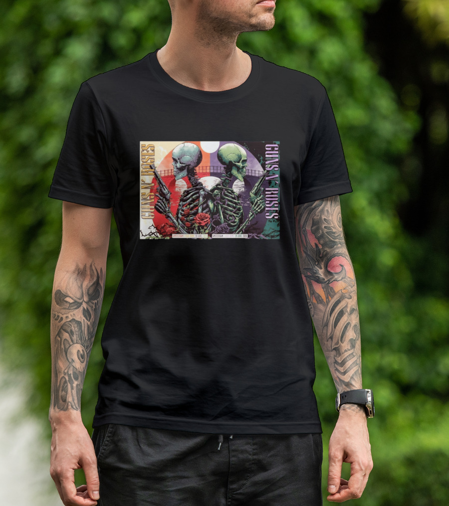 Guns N' Roses Amsterdam Ziggo Dome June 18 And 20 2026 Event T-Shirt