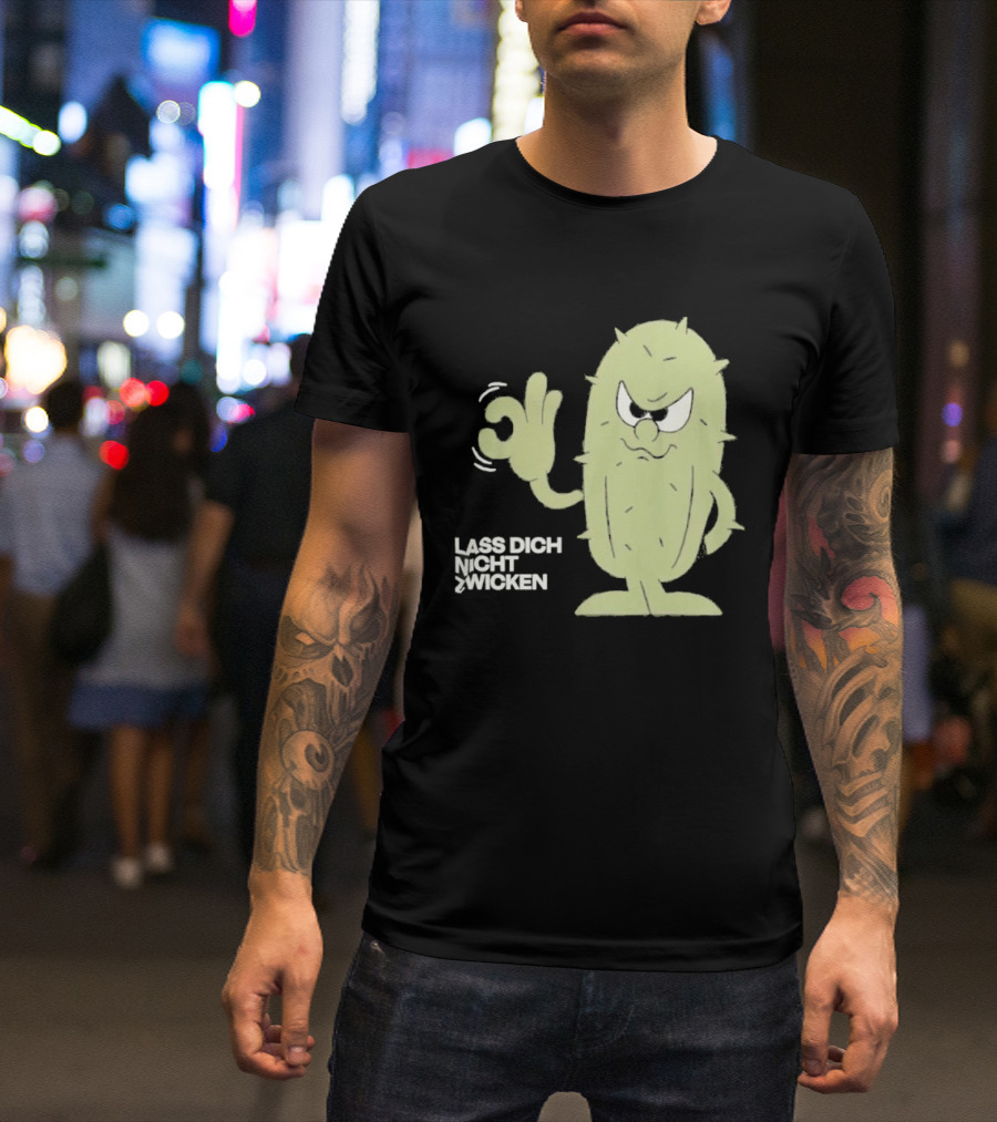 Lustiger Kaktus Lass Dich Nicht Zwicken T-Shirt