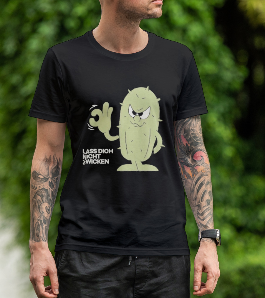 Lustiger Kaktus Lass Dich Nicht Zwicken T-Shirt