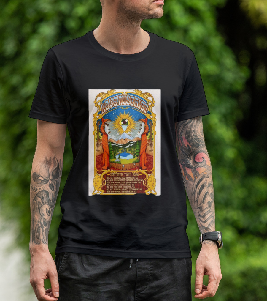Love Mischief Summer Tour 2026 Dates And Venues Psychedelic T-Shirt