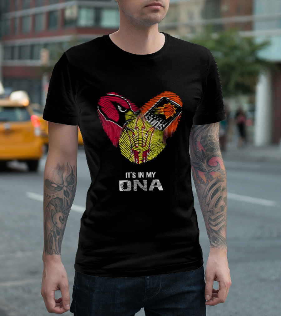 St. Louis Cardinals Phoenix Suns Arizona State Sun Devils It's In My DNA T-Shirt
