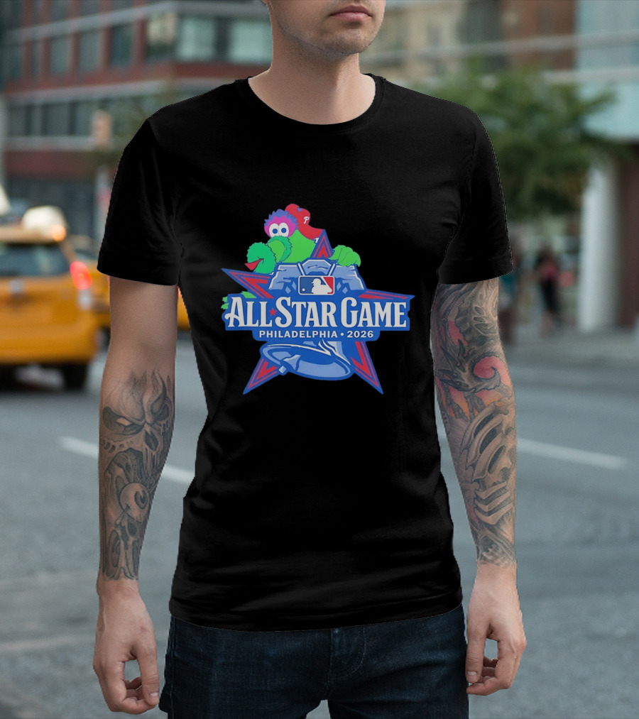 Phillie Phanatic All Star Game Philadelphia 2026 MLB T-Shirt