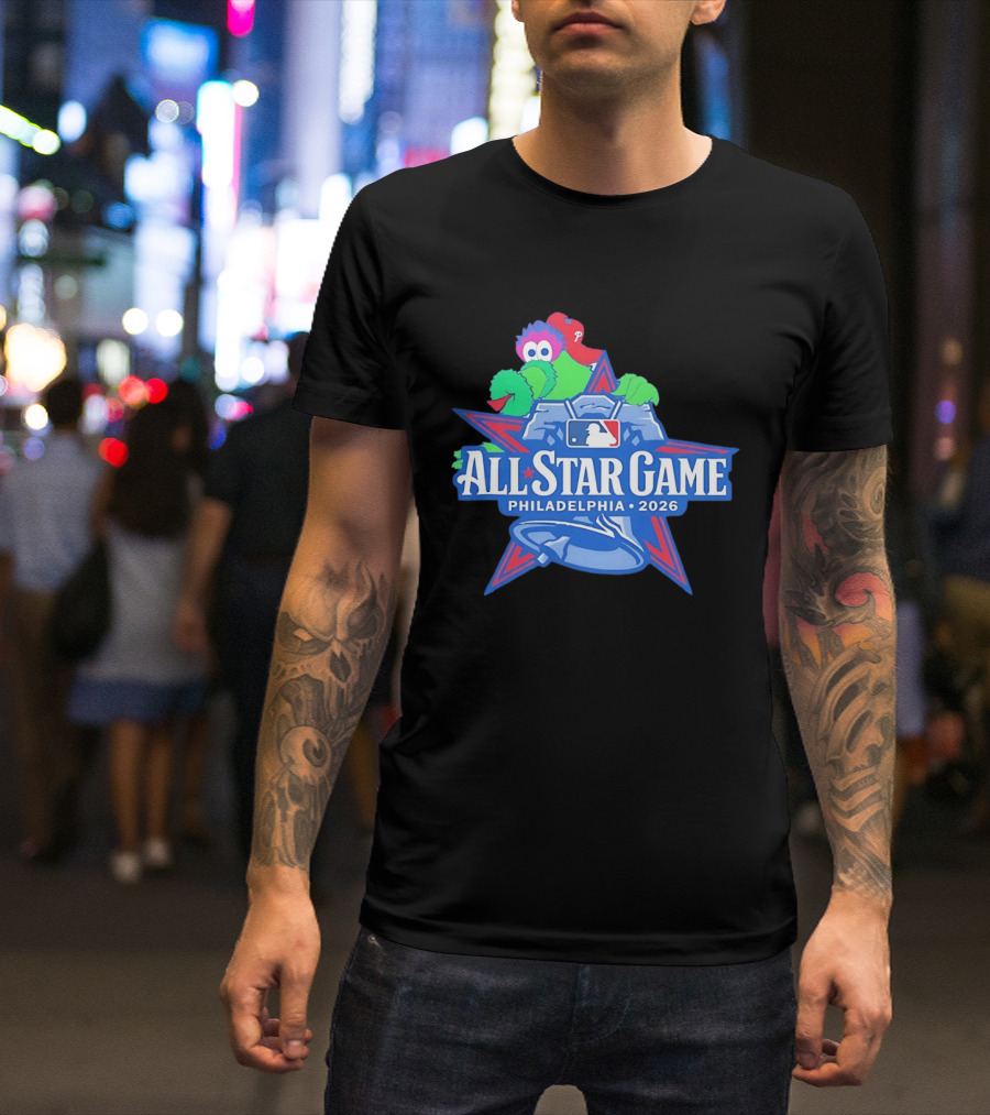 Phillie Phanatic All Star Game Philadelphia 2026 MLB T-Shirt
