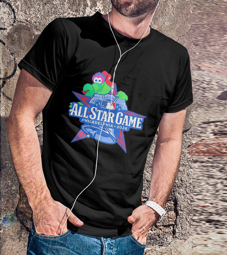 Phillie Phanatic All Star Game Philadelphia 2026 MLB T-Shirt