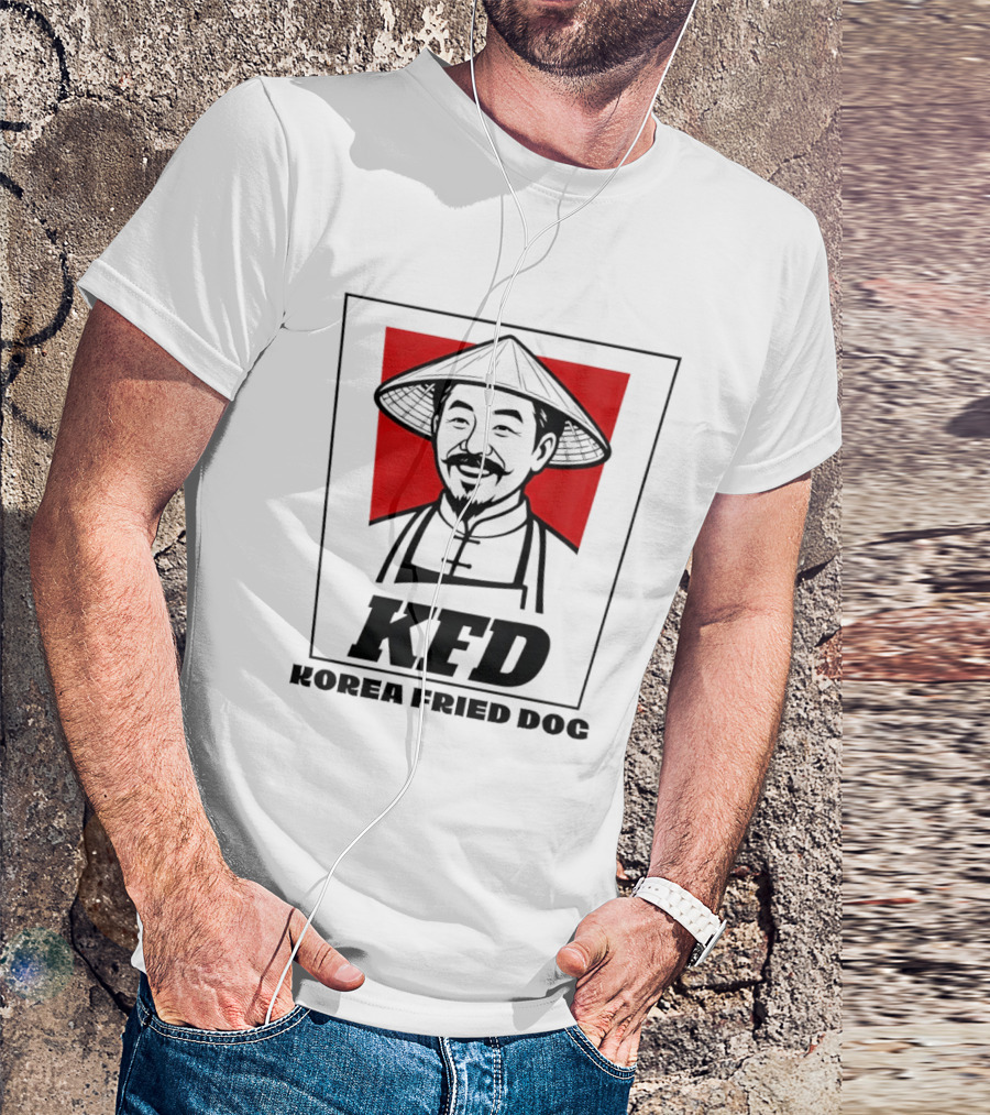 KFD Korea Fried Dog Asian T-Shirt