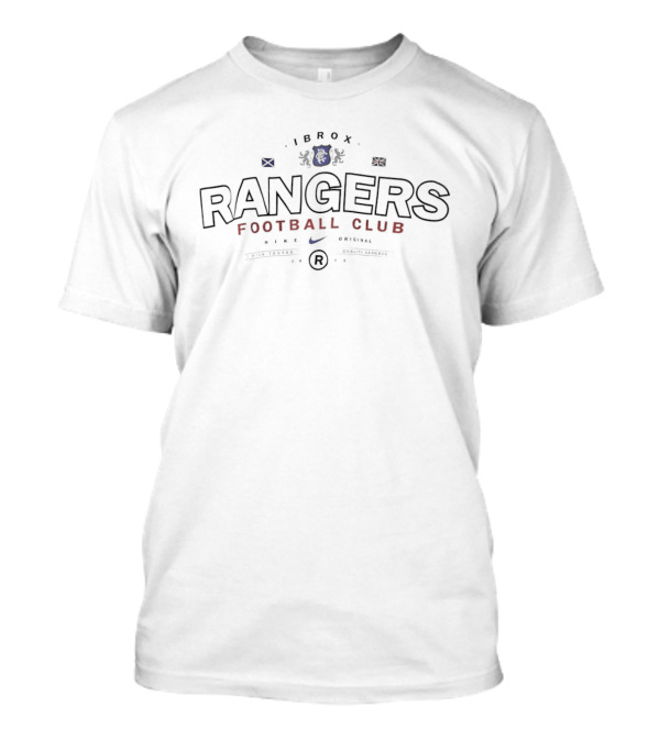 Rangers Ibrox Nike Football Club WATP Ready 1872 Stadium Loyalty T-Shirt