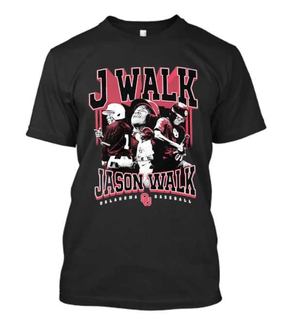 J Walk Jason Walk Oklahoma Baseball OU Sooners T-Shirt