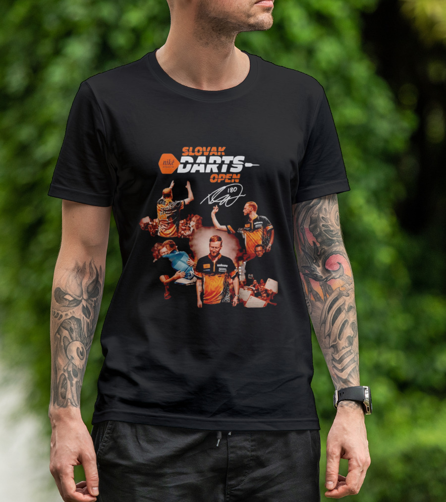Slovak Darts Open Niké 180 Player Unicorn Sportswear T-Shirt