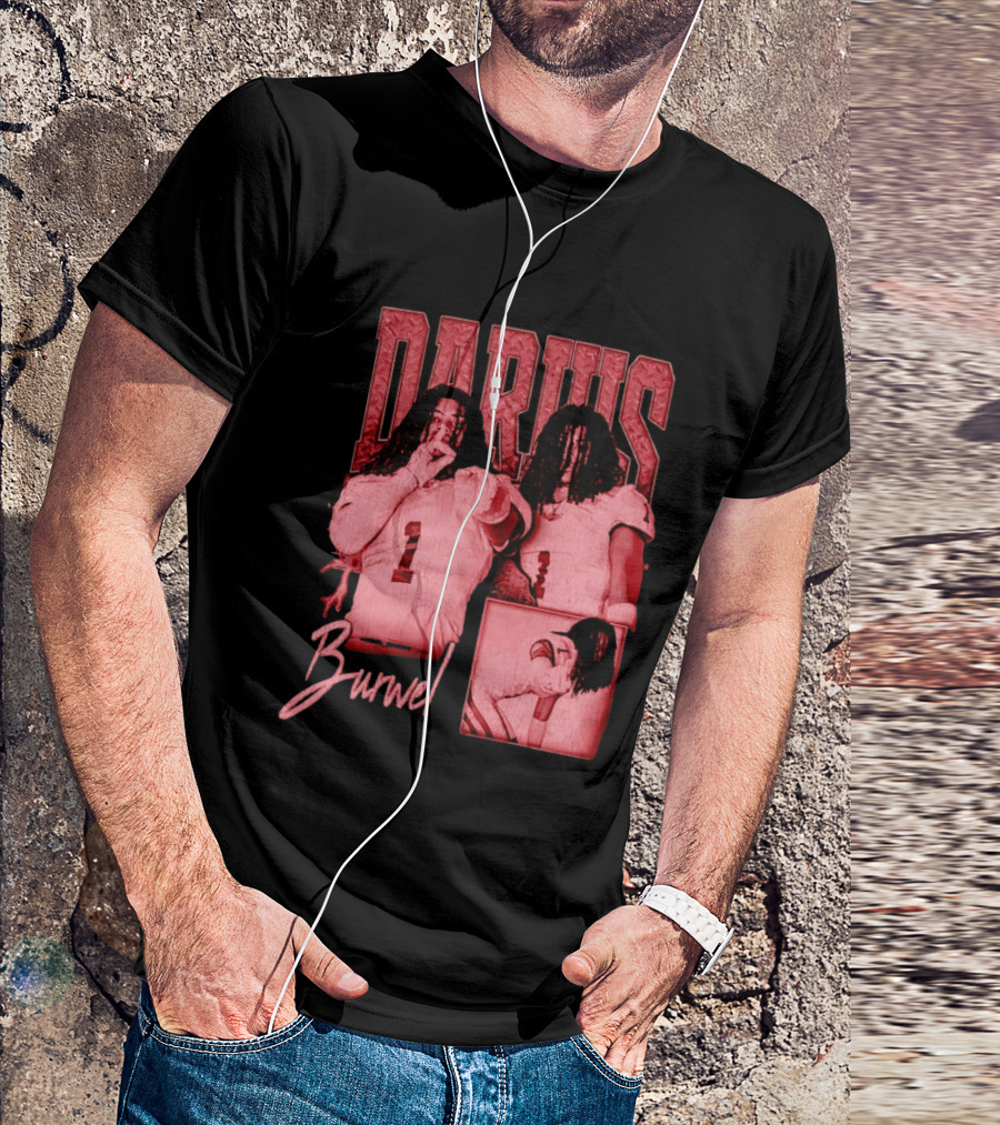 Darius Burwell Football Player Athlete Sports Number 1 T-Shirt