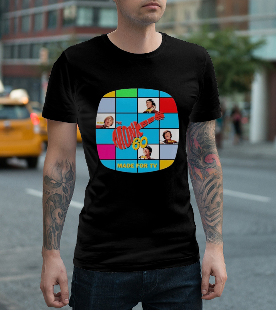 The Monkees 60s TV Show Peter Davy Micky Mike T-Shirt