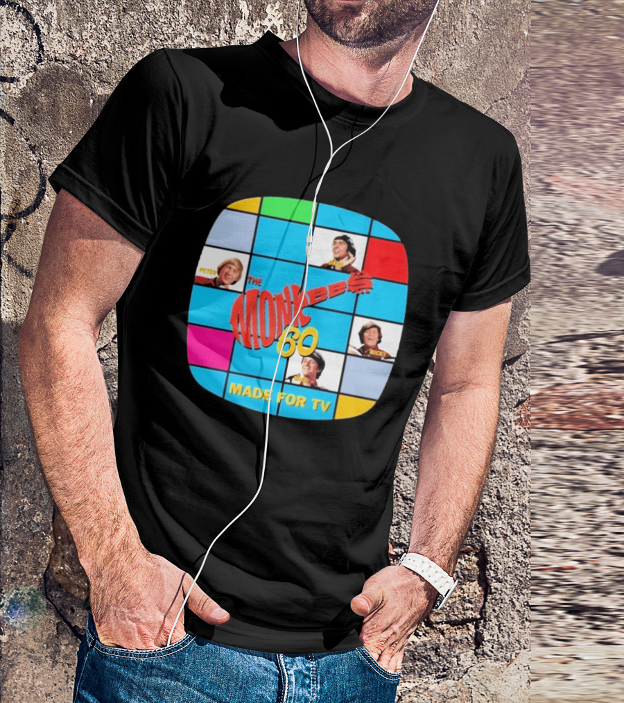 The Monkees 60s TV Show Peter Davy Micky Mike T-Shirt