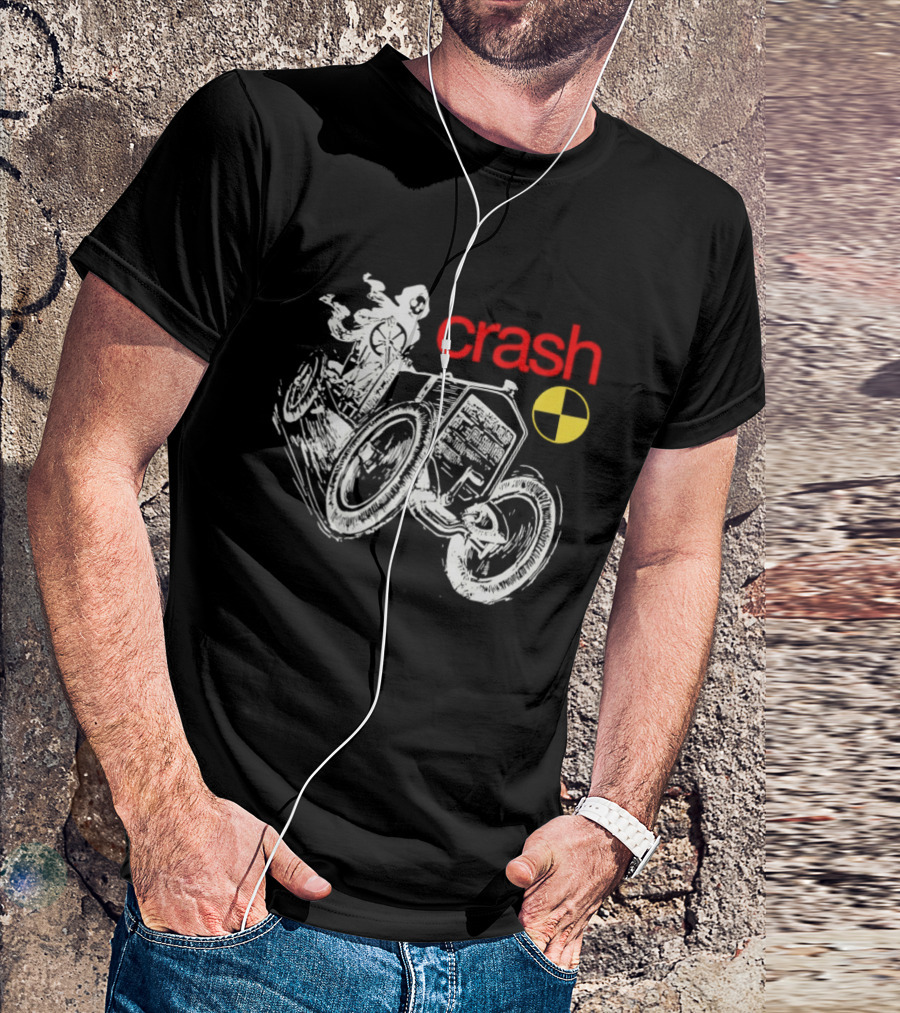 Crash Skeleton Motorcycle Test Dummy T-Shirt