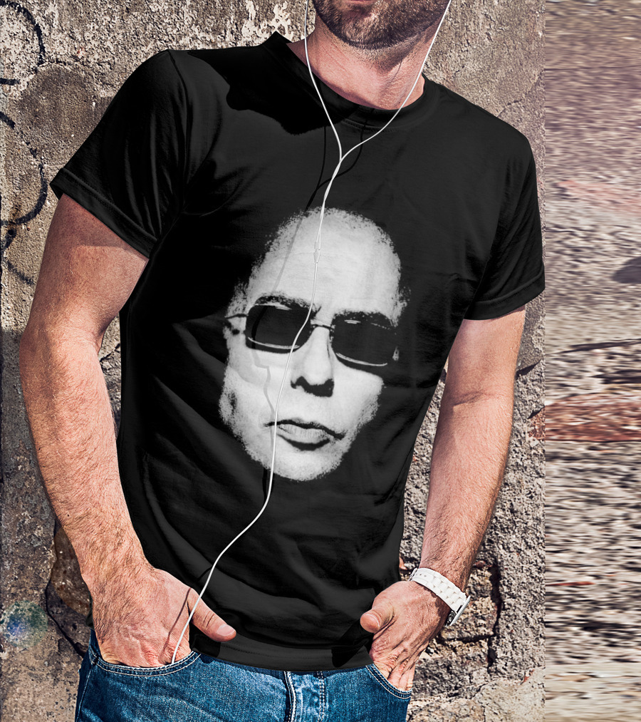 Indio Solari Redonditos De Ricota Bald Sunglasses Face T-Shirt