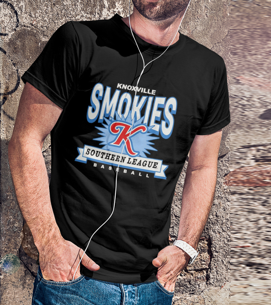 Knoxville Smokies K Southern League Baseball T-Shirt