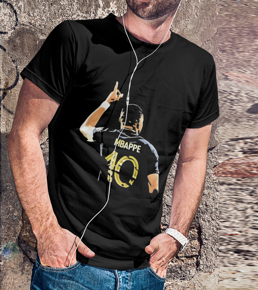 Kylian Mbappe France Number 10 MBAPPE Soccer Football Fan Gear T-Shirt