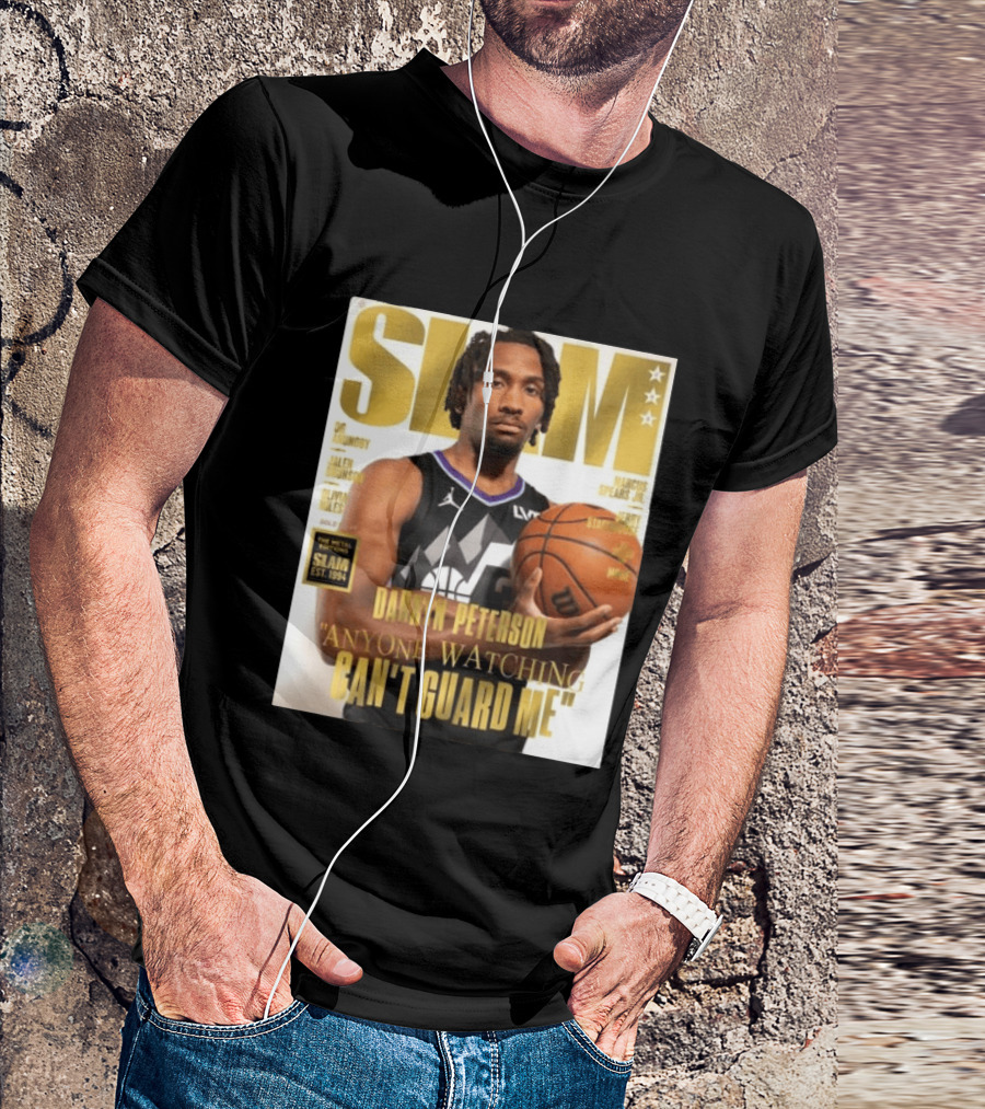 SLAM Gold Darryn Peterson Anyone Ing Can't Guard Me T-Shirt