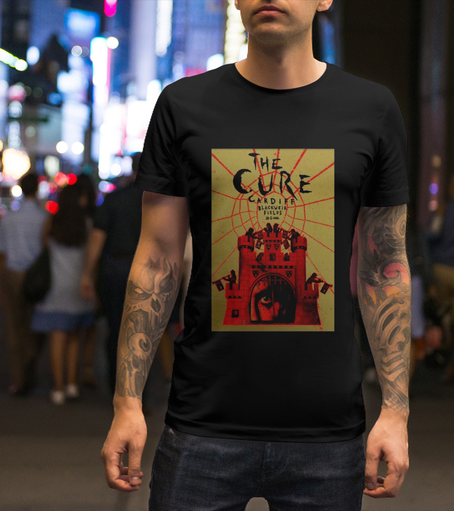 The Cure Cardiff Blackweir Fields 24 6 2026 T-Shirt