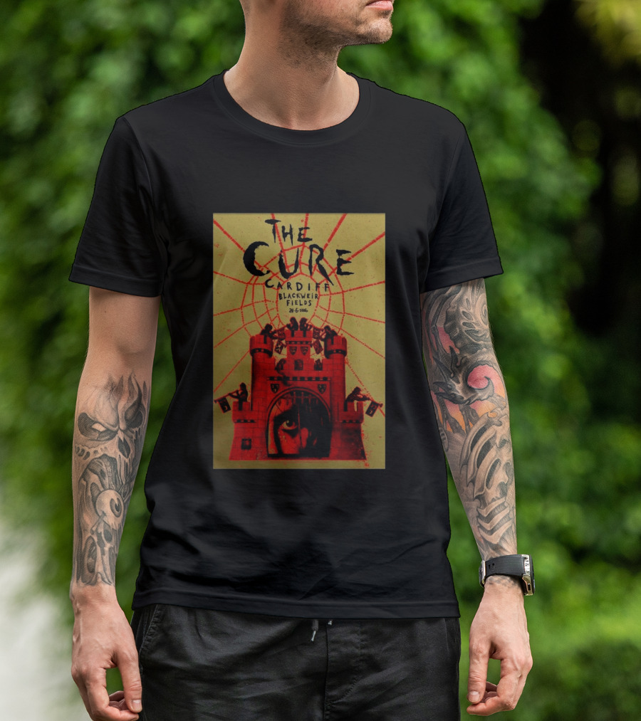 The Cure Cardiff Blackweir Fields 24 6 2026 T-Shirt