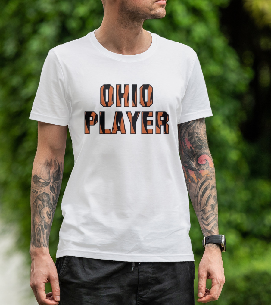 Ohio Player Cincinnati Bengals Fan T-Shirt