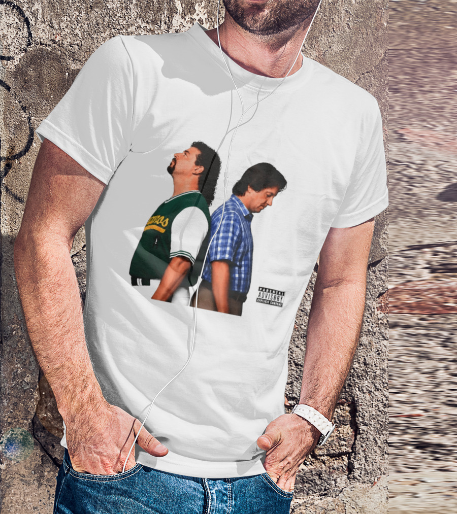 Kenny Powers Stevie Eastbound Bound And Down Parental Advisory Explicit Content T-Shirt