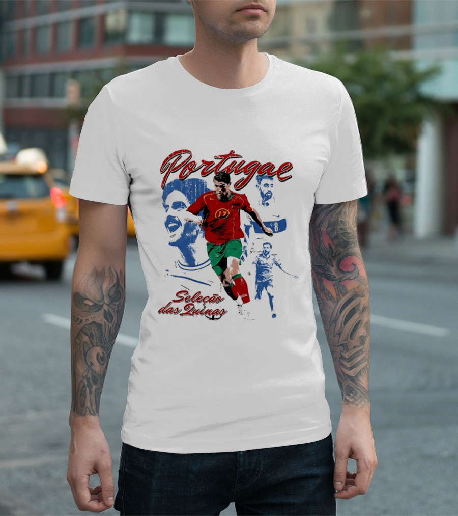 Portugal Selecao Das Quinas Cristiano Ronaldo 17 T-Shirt