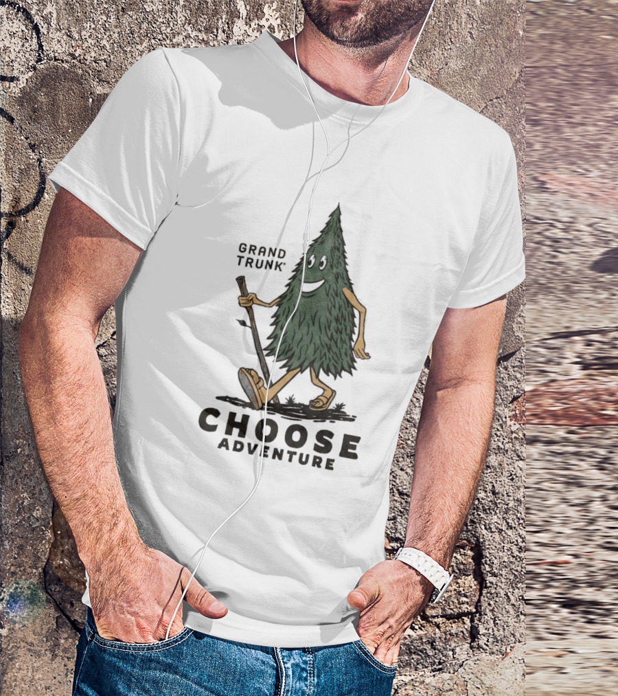Grand Trunk Choose Adventure Walking Tree T-Shirt
