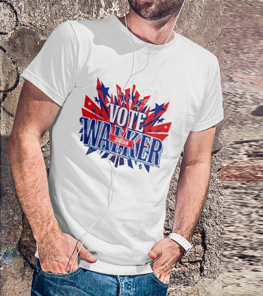 Vote Jordan Walker St Louis Cardinals MLB Stars And Stripes T-Shirt