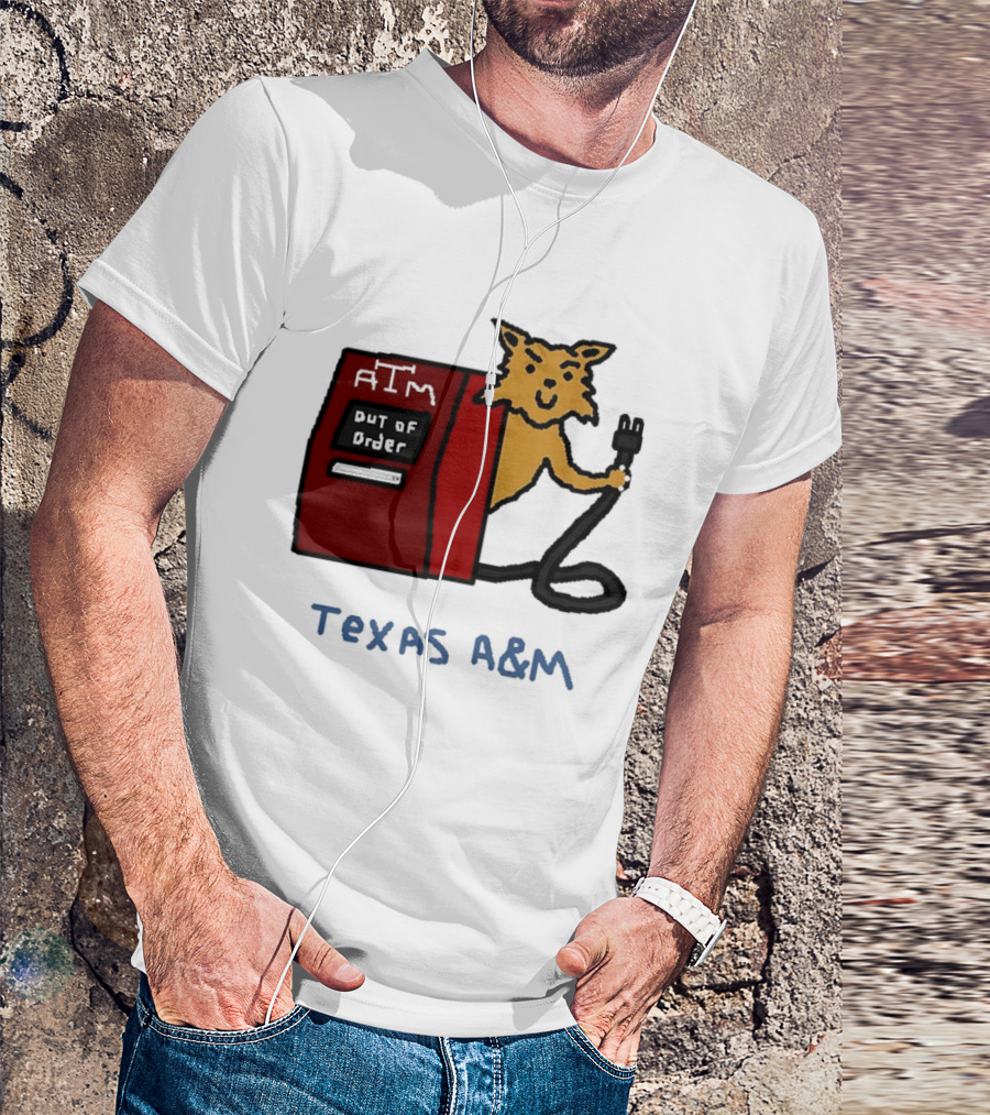 Kentucky Wildcats Vs Texas A&M Basketball SEC 2026 ATM Out Of Order T-Shirt