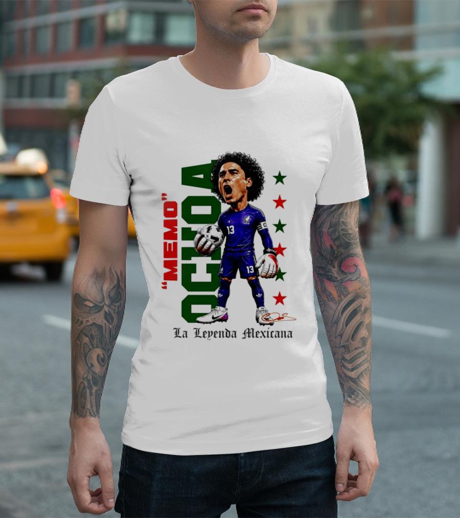 Memo Ochoa La Leyenda Mexicana Mexico National Team T-Shirt
