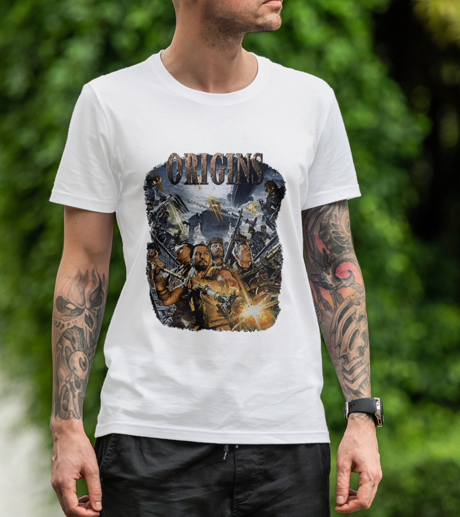 Origins Call Of Duty Zombies Tank Dempsey Nikolai Belinski Takeo Masaki Edward Battle Scene T-Shirt