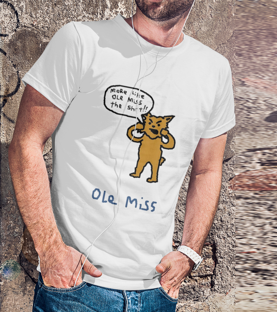 Kentucky Vs Ole Miss Basketball Funny More Like Ole Miss The Shot SEC 2026 T-Shirt