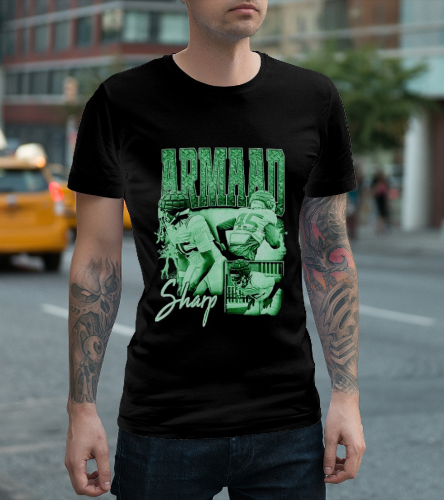 Armaad Sharp Football Player Athlete Sports T-Shirt