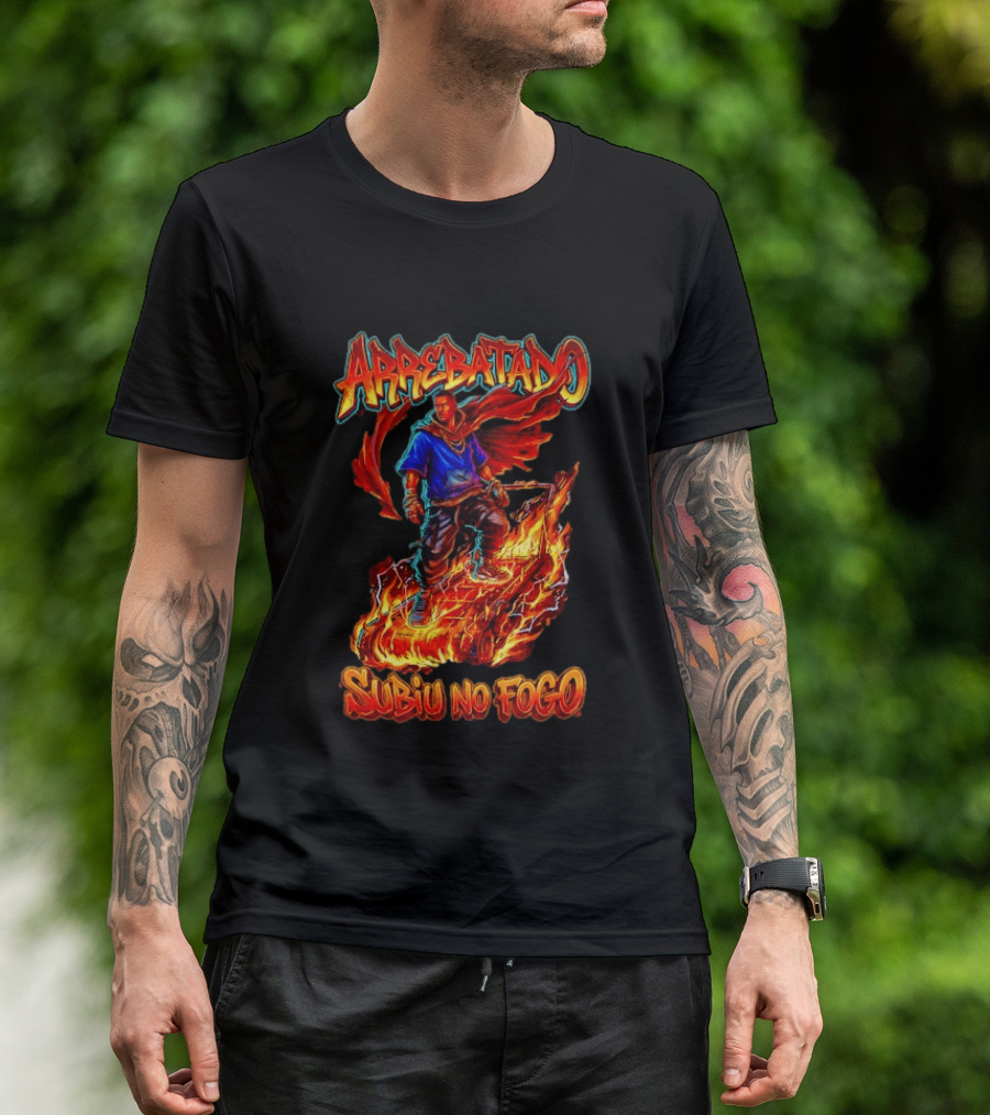Arrebatado Subiu No Fogo 2 Reis Biblical T-Shirt