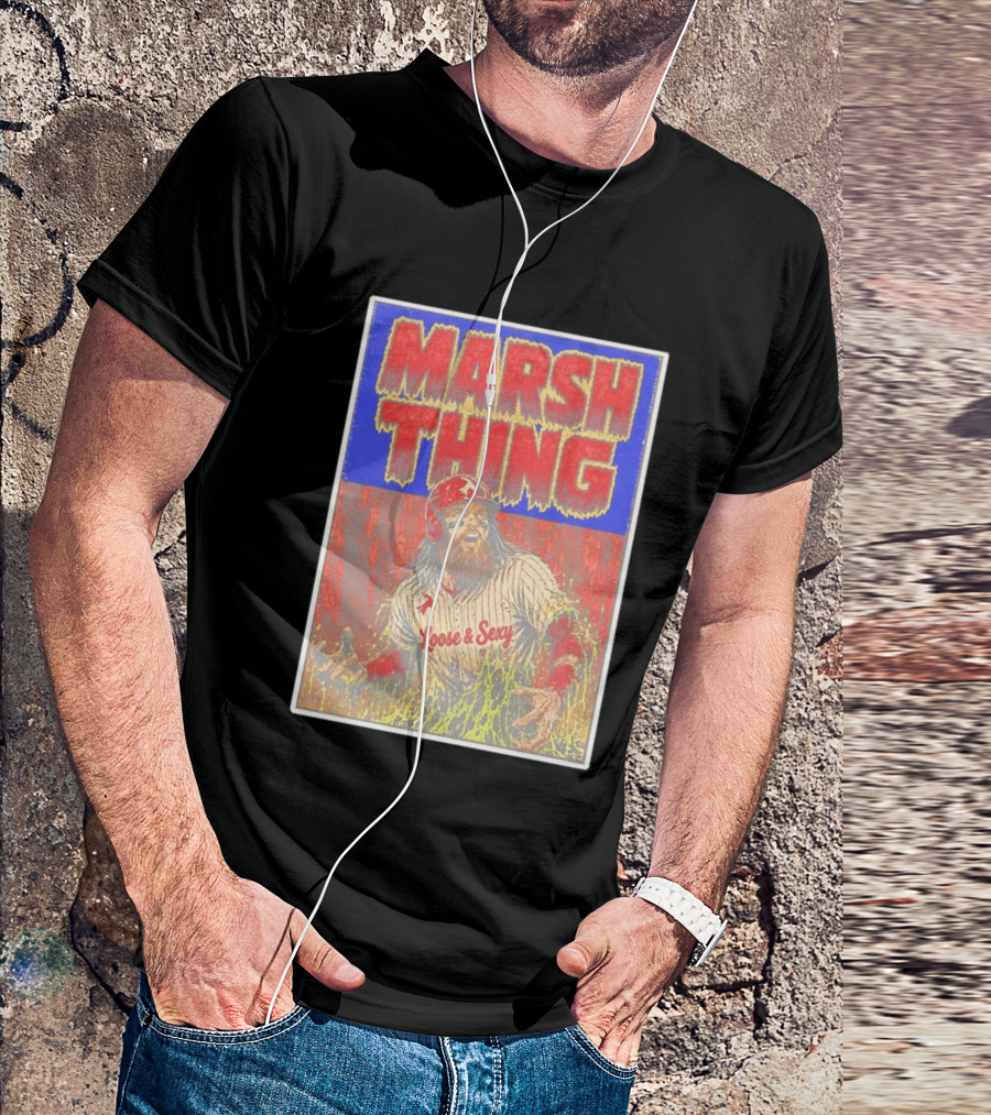 Marsh Thing Brandon Marsh Philadelphia Phillies Loose Sexy T-Shirt