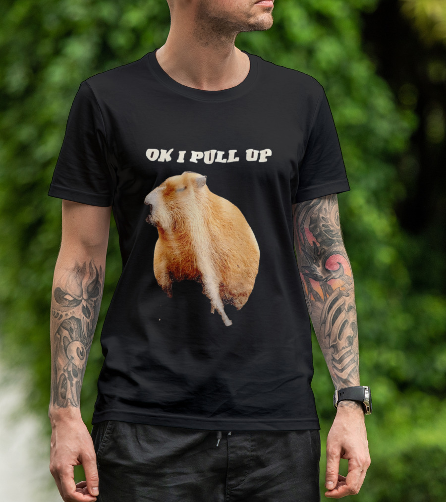 Ok I Pull Up Capybara Meme T-Shirt