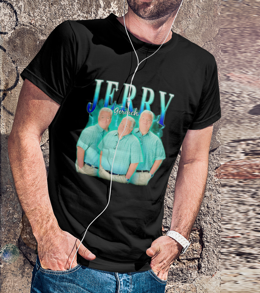 Jerry Gergich Parks And Recreation Retro 90s T-Shirt