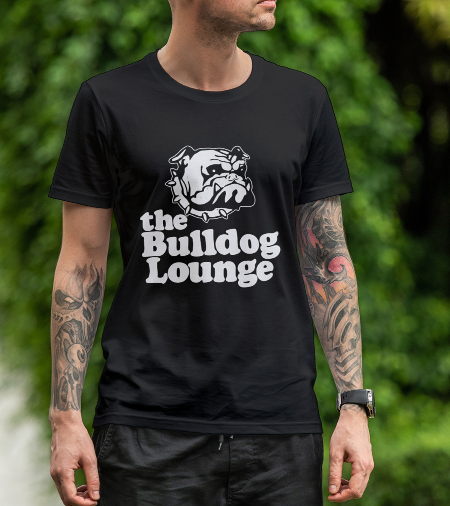 The Bulldog Lounge Classic Bulldog Head T-Shirt